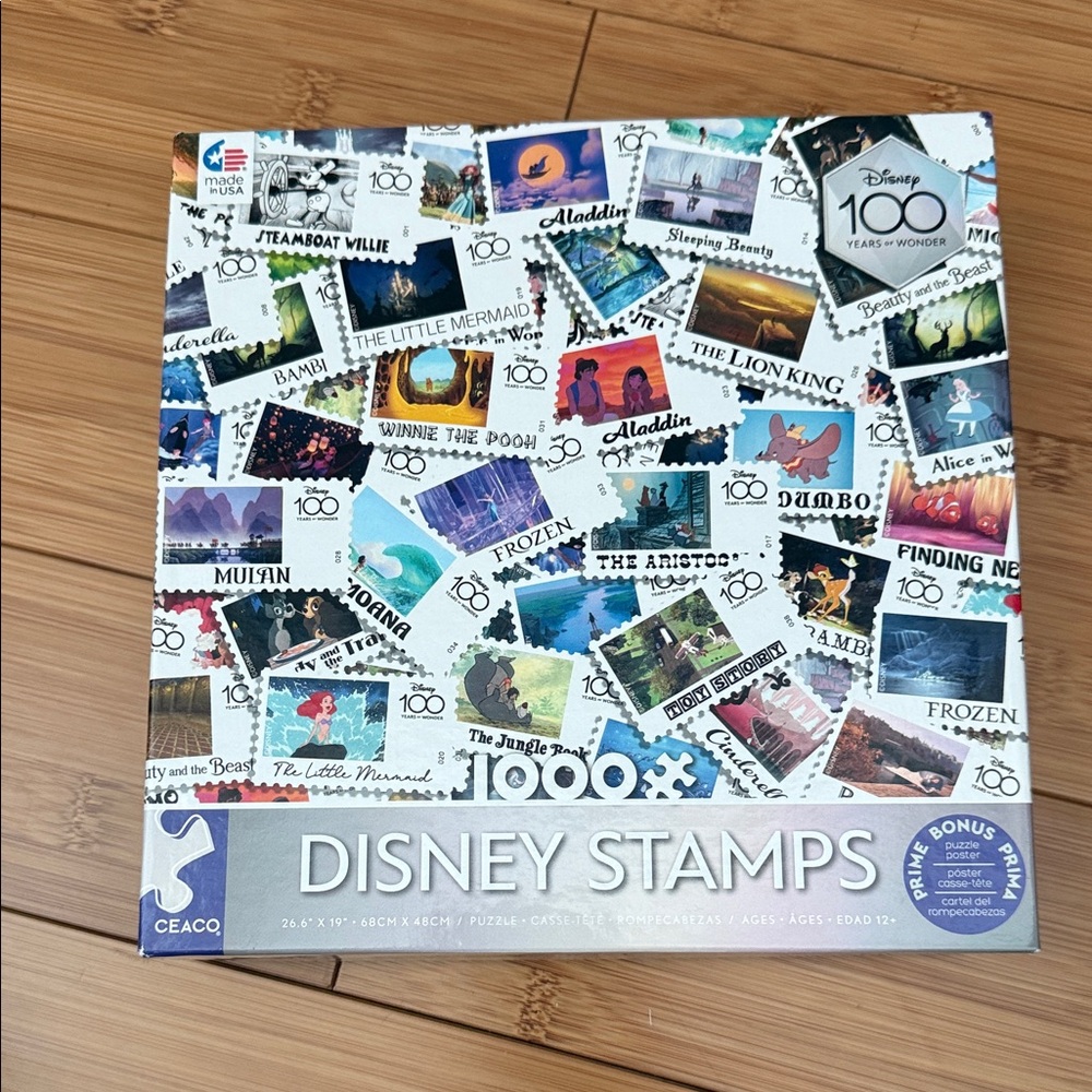 Disney Stamps Puzzle used once